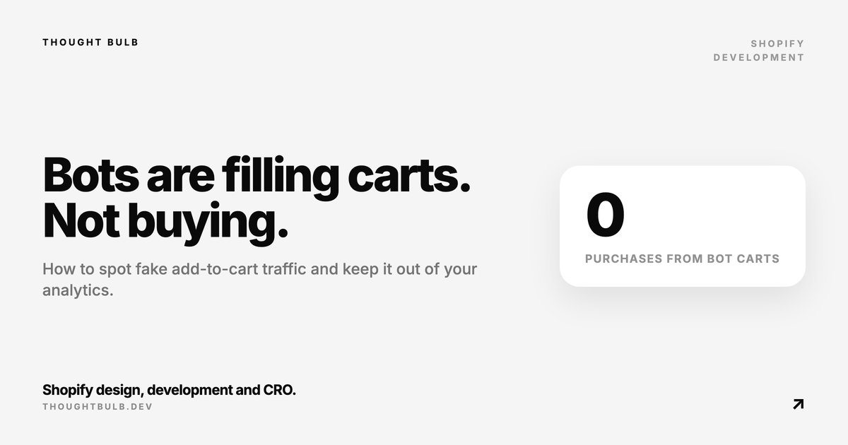 Shopify Bot Traffic: How to Detect and Stop Fake Add-to-Carts