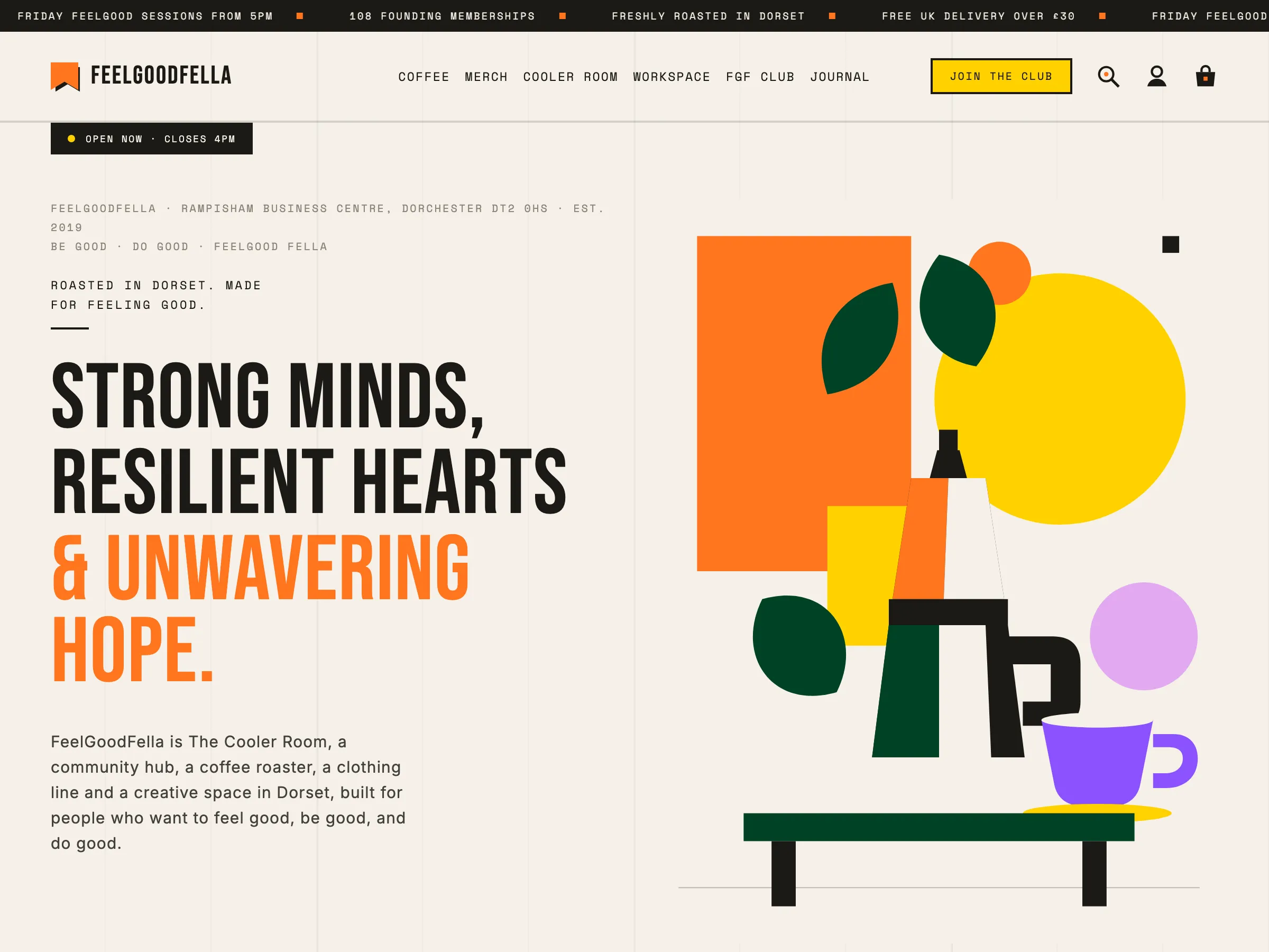 FeelGoodFella storefront preview