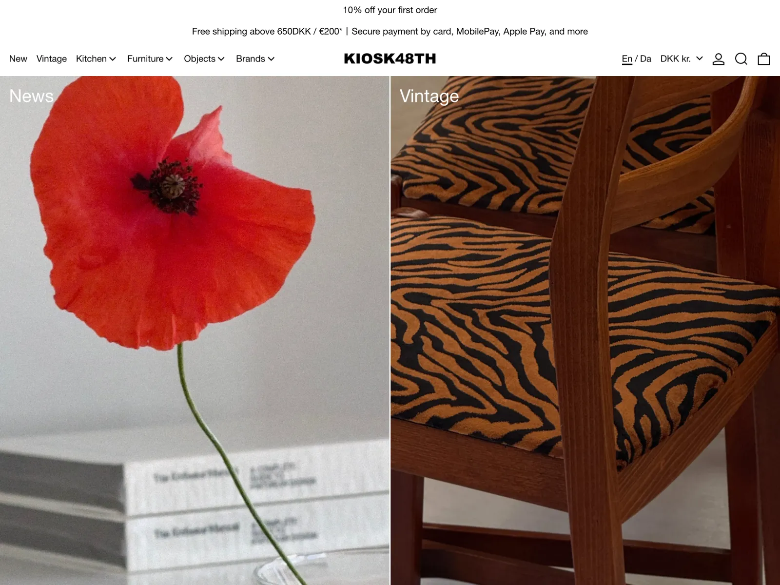 KIOSK48TH storefront preview